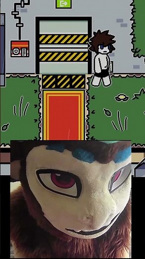 he re-enters and instantly gets transfured! #transfur #changedgame #furry