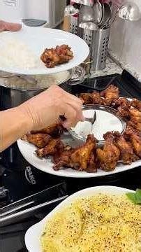Se Você Gosta de Frango Crocante 🍗🔥 Espera Até Ver Esse Creme de Alho 🧄😍