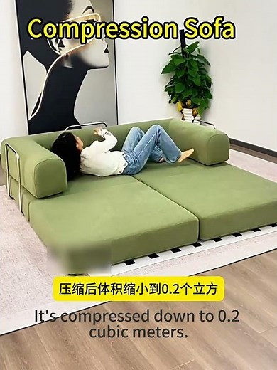 Unboxing a Compressed Sofa | Can It Really Bounce Back?