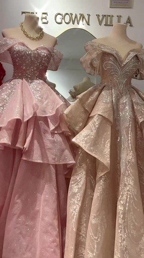 Feel like a princess wearing this luxury ballgowns! 👸🏻 #ballgowns #gown #prom #debut #graduationball