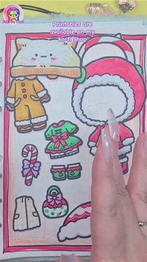 Tutorial #paperdiy #dressup #printables #drawing