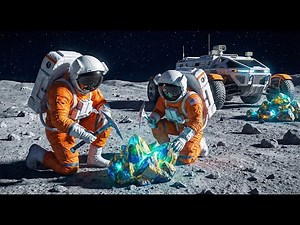 Mining $982 Billion of Rare Minerals From the Moon | NASA Moon Base