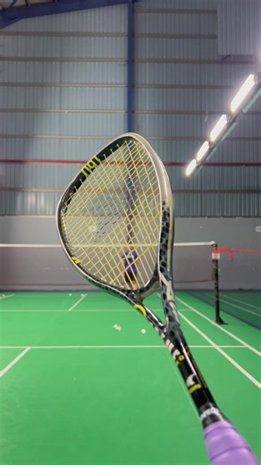 Squash Racket for Badminton Play