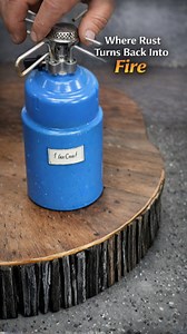 Where rust turns back into fire