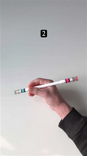 Pov: you become the cool kid with this trick 👀✨ #penspinning