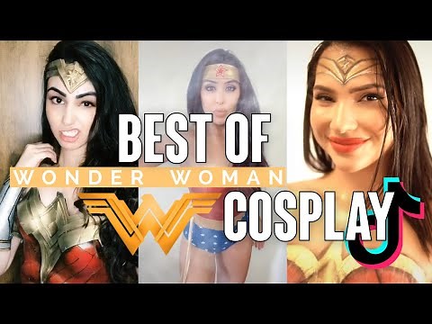 WonderWoman Cosplay Compilation (TikTok