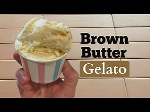 How to Make the Ultimate Brown Butter Gelato