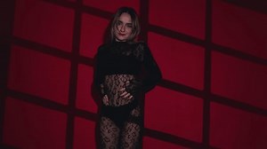 Slender Sexy Woman Mesh Jumpsuit Dances Stock Footage Video (100% Royalty-free) 3653649787 | Shutterstock