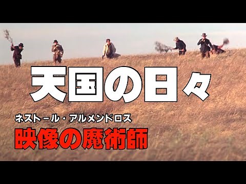 「天国の日々」1978年／名キャメラマン＿ネストール・アルメンドロス／「シネマプロムナード 」 クラシック映画チャンネル