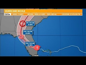 Special Coverage | Tropical Storm Nicole arrives in Florida