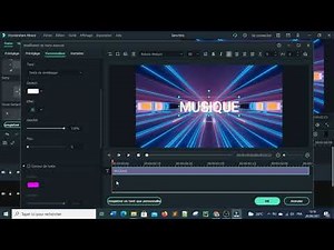 COMMENT CREE UN GENERIQUE INTRO POUR SA VIDEO YOUTUBE AVEC "Filmora X "