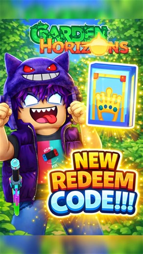 New Redeem Code! ✨ Garden Horizons ✨