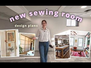 My strategy for designing a sewing sanctuary!