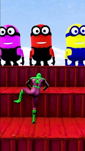 GTA 5 Epic Water Ragdolls | Spider-Man Jumps / Fails ep.15820 #shorts