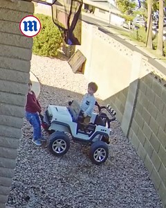 An accidental joyride lands this kid in hot water! 🚗 | Daily Mail Video