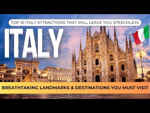 ❤️🇮🇹 Top 10 Most Beautiful Places in Italy | Ancient Ruins, Romantic Cities & Hidden Paradises 🌄✨