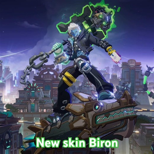 New skin Biron #arenaofvalor #rov #aov #lienquanmobile #honorofkings