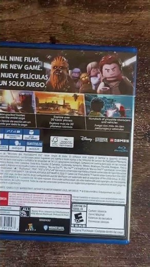 Unboxing Lego Star Wars the Skywalker saga PS4