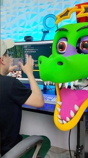 This is how I program my animatronics #robotics #animatronics #ai