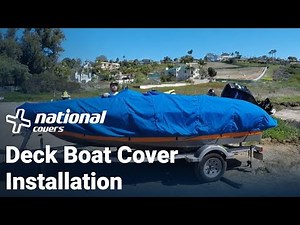 How to Install a Deck Boat Cover | National Covers