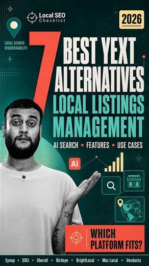7 Best Yext Alternatives for Local Listings Management in 2026 #localseo #locallistingsmanagemen
