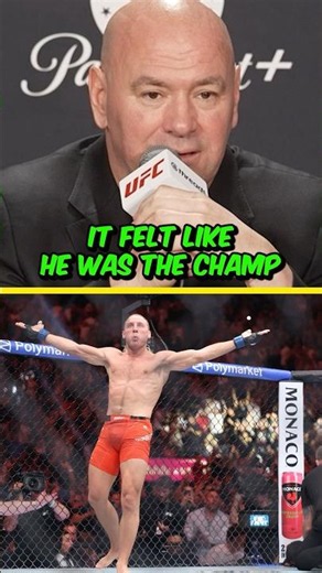 🤝👱🏼‍♂️ Dana White Praises Paddy Pimblett After Victory Over Benoit Saint Denis (UFC 329)