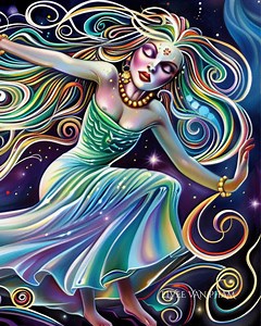 Kundalini Fire #1 — Spiritual Awakening Digital Art | Painterly Abstract Download - Etsy Canada