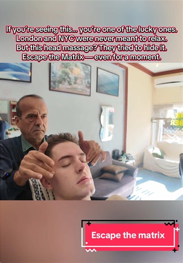 Escape the Matrix with a Relaxing Head Massage