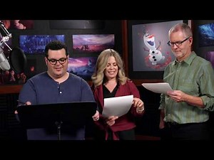Frozen 2 A look behind the Scenes Voice Actors