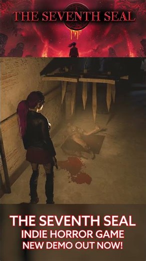 The Seventh Seal - New Indie Horror Game - Play the DEMO Now! #horrorgame #indiedev #survivalhorror