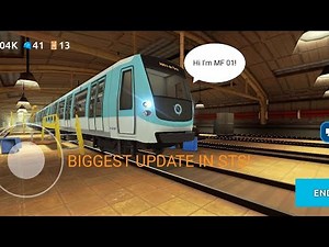 New Paris metro update in subway train simulator!