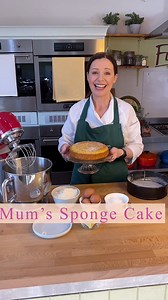🍰Mum’s Simple Sponge Cake 🍰 Sometimes simple is best - this is a quick, easy, no fuss cake that my mum used to make when under time pressure. It came about from poorer times, using basic kitchen staples and was only ever one layer, Drizzle with flavoured syrup or pile with cream and fresh fruit to elevate 🍰 ingredients 120g soft butter 180g caster sugar 1 tsp vanilla extract 3 eggs 200g plain flour 1½ tsp baking powder About 50ml milk Icing sugar, to dust Raspberries, to decorate For the cake