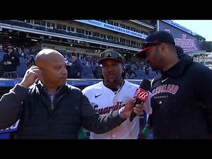 Jose Ramirez Postgame Interview on His Great Performance vs Red Sox!