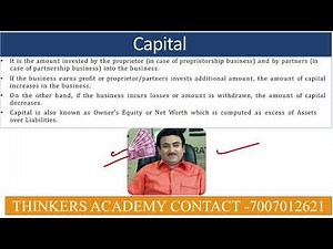 CLASS 11 basic accounting terms