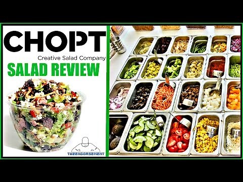 CHOPT® | CUSTOMER CRAFT SALAD REVIEW | THEENDORSEMENT
