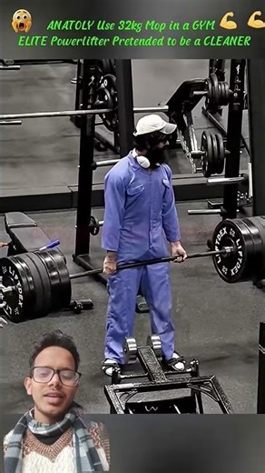 Elite powerlifter after shocking big guys 💀 #funny #prank #laugh #troll #comedy