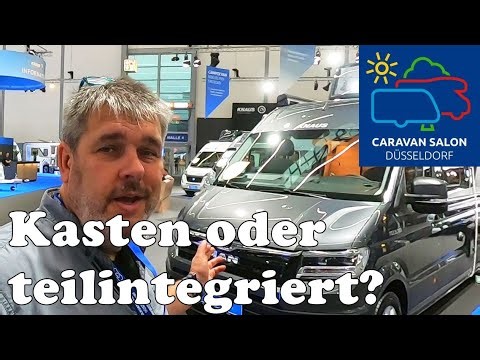 Knaus Boxdrive auf MAN TGE 680 Me und Van Ti Plus 700 im Vergleich - Caravan Salon Düsseldorf 2023