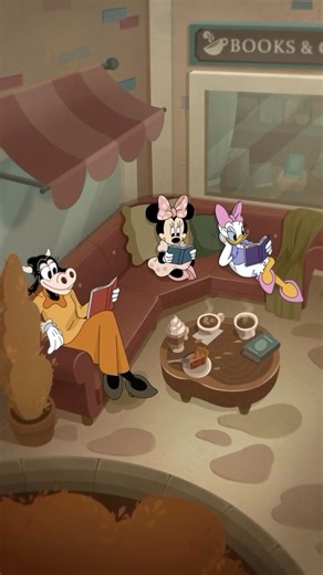Minnie Mouse on Instagram: "Books, bows, and besties 📖 🎀 Minnie’s fall book club is the sweetest chapter of the season! #NationalReadaBookDay"