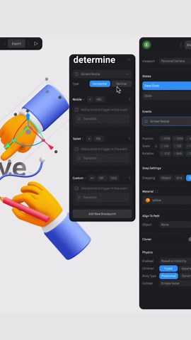 How to make your design responsive in Spline