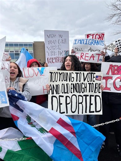 Students at 3 Rockland schools walk out to protest ICE
