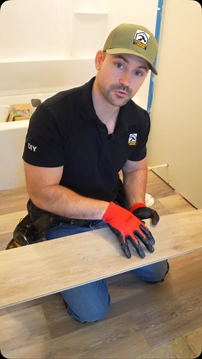 The Excellent Laborer | How to Install Luxury Vinyl Floor Planks FAST! #diy #floor #homeimprovement #home @loweshomeimprovement | Instagram