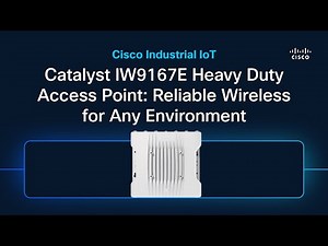 Cisco Catalyst IW9167E Heavy Duty Access Point: Reliable Wireless for Any Environment