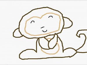 How to Draw Hoho the Monkey with Ni Hao, Kai-Lan