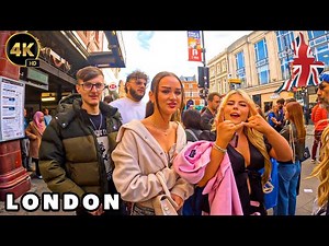 📍Camden Town🇬🇧Exploring the Iconic Streets of London | 4k Video HDR 2024