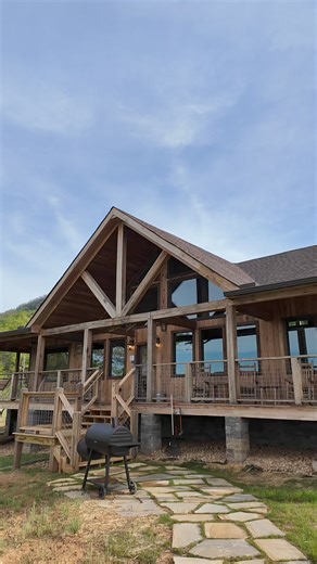 Spend a peaceful weekend surrounded by nature here at @elkspringsresort Cabin's Name: Just Like Paradise Start your adventure by booking today! https://www.elkspringsresort.com/cabins/just-like-paradise/ | Elk Springs Resort