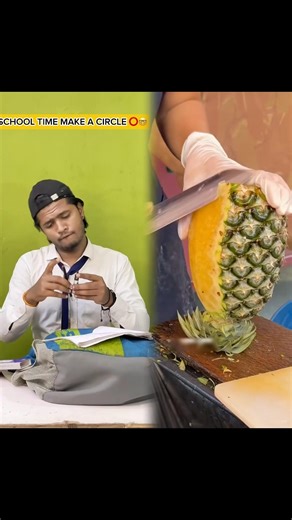 School Time Make A Circle ⭕️🤓 #school #schoollife #art #teacher