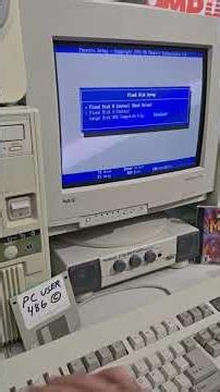 it's 1994 & you configure BIOS SETTINGS