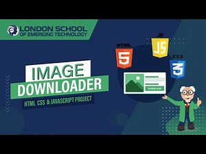 Image Downloader - HTML, CSS, JavaScript Project | #basicproject #project