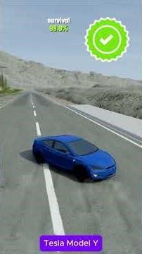 Which Car Survives the Broken Bridge Jump? 😱🚗 #shorts