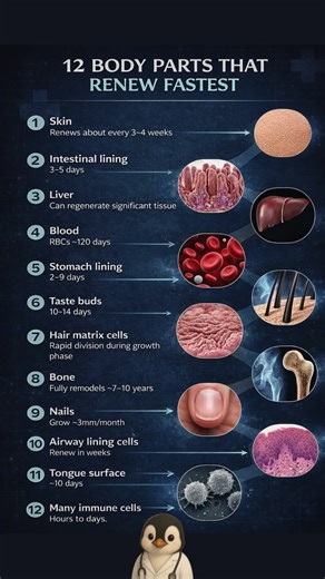 How Your Body Constantly Renews Itself